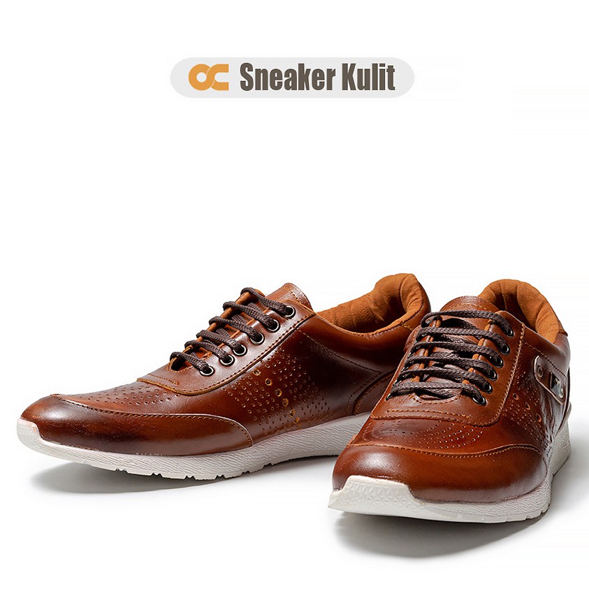 COD SUPER BEST SELLER SNEAKERS 100% KULIT ASLI