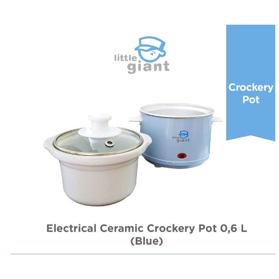 Little Giant Ceramic Crockery Pot 0.6lt | Slow Cooker | LG1806