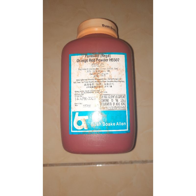 Permicol red orange H5507 / sepuhan 500gr