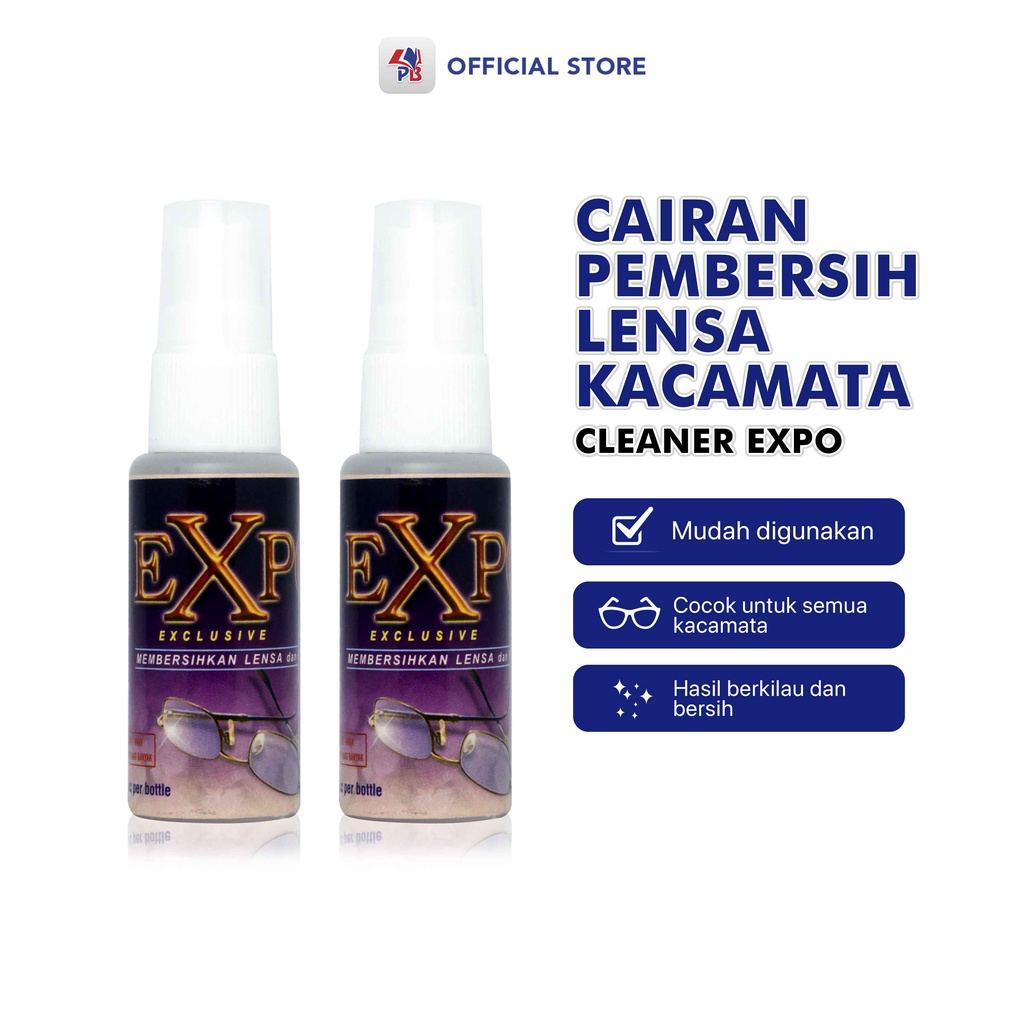 Pembersih Lensa Kacamata / Expo Exclusive Lens Cleaner And Protect