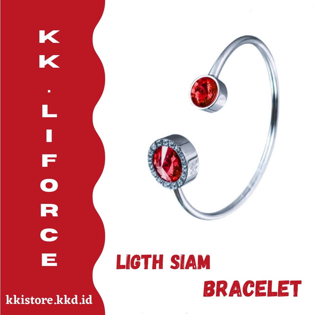 KK Liforce Ligth Siam Bracelet