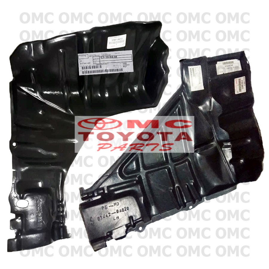 Tutup Cover Deck Dek Bawah Mesin Engine Soluna 51441-0A010-51442-0A010