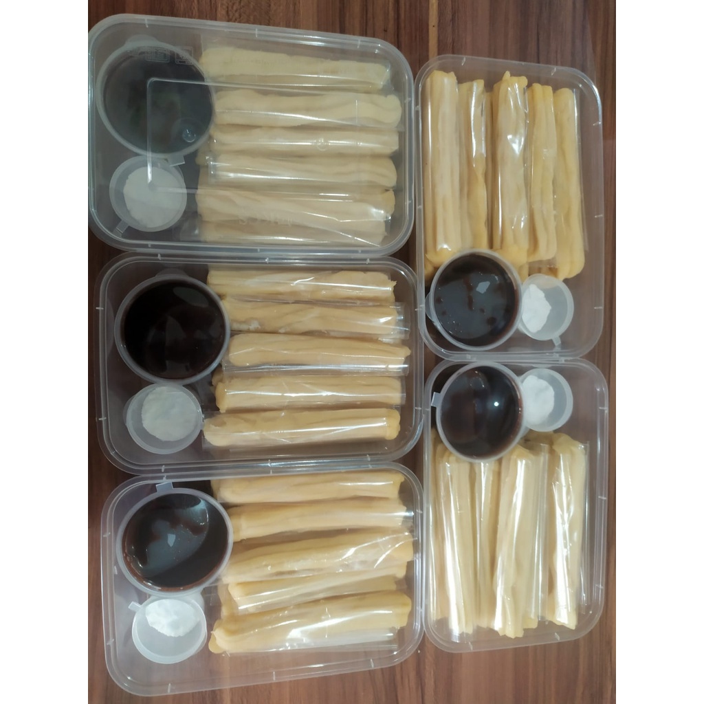 

Churros Ori Frozen Topping Coklat