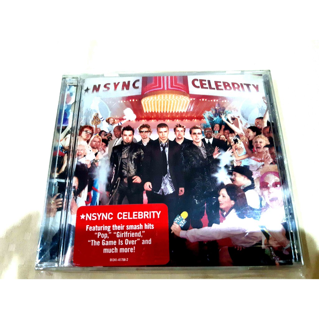 NSYNC ‎– Celebrity Album : ORI CD music ZOMBA / Justin Timberlake