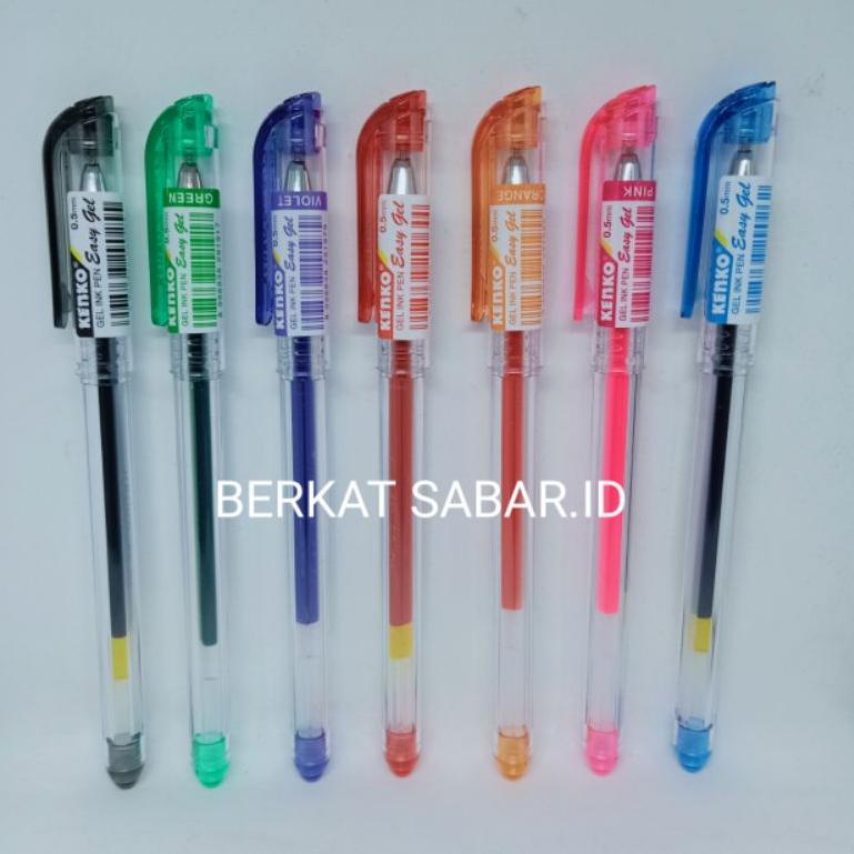 

Asli top Y&G [1PAK/12PCS] PULPEN KENKO EASY GEL 0.5MM LANCIP [HITAM, BIRU, MERAH, VIOLET, ORANGE, PINK, HIJAU]