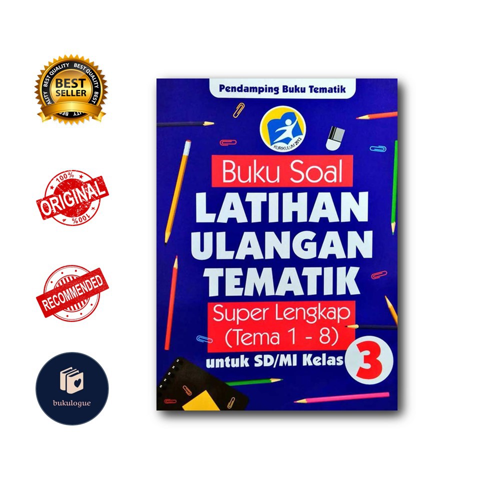 Buku Soal Latihan Ulangan Tematik Super Lengkap Untuk Sd Mi Kelas