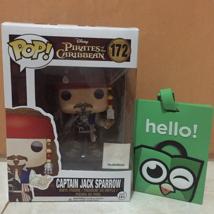 Funko Pop  Captain Jack Sparrow Action Figure #172