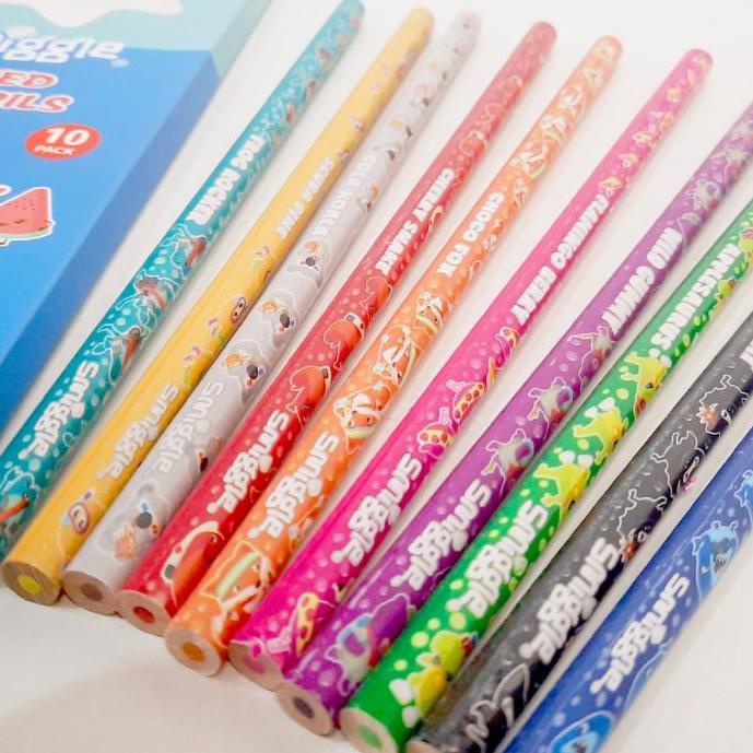 

Barang Laris ✺ pensil warna Smiggle/Smiggle 10colours pencil++