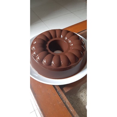 Puding Coklat dapurnyahelen 20cm & 22cm Free VLA & Topper birthday / ulang tahun  / imlek / natal / 