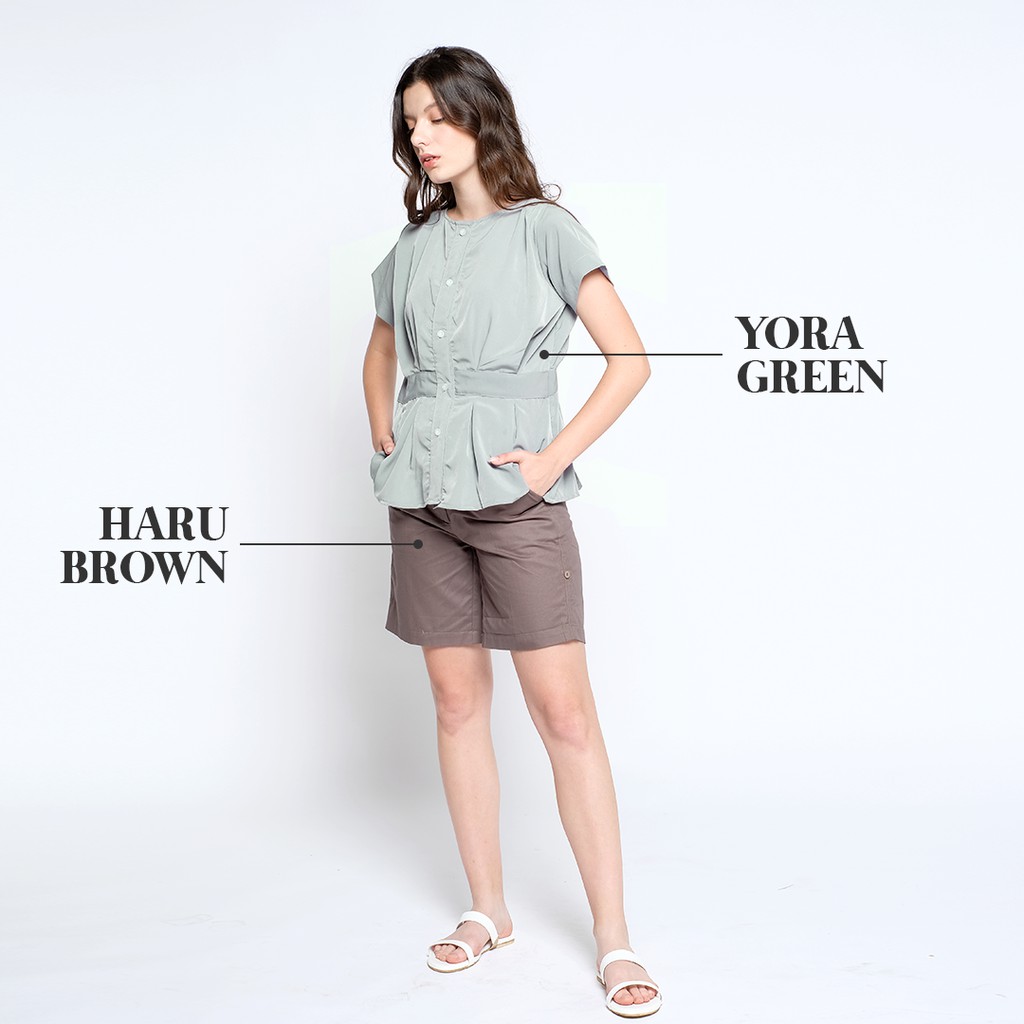 Cielyn - Haru Brown Only Pants Dailywear