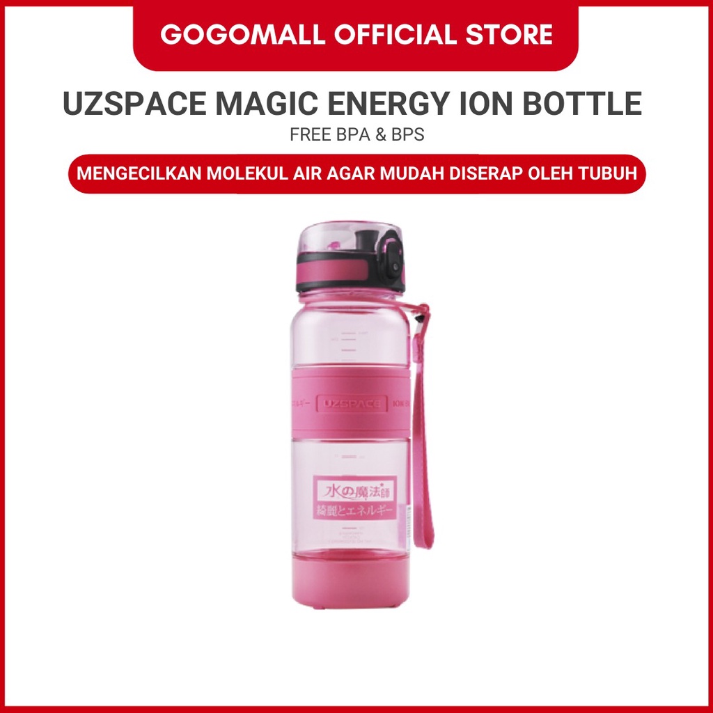 Uzspace Magic Energy Ion Bottle 650 ml - Botol Minuman Kesehatan / Botol Hadiah