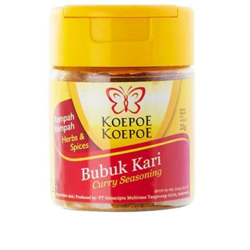 

KOEPOE BUBUK KARI 25 GRAM