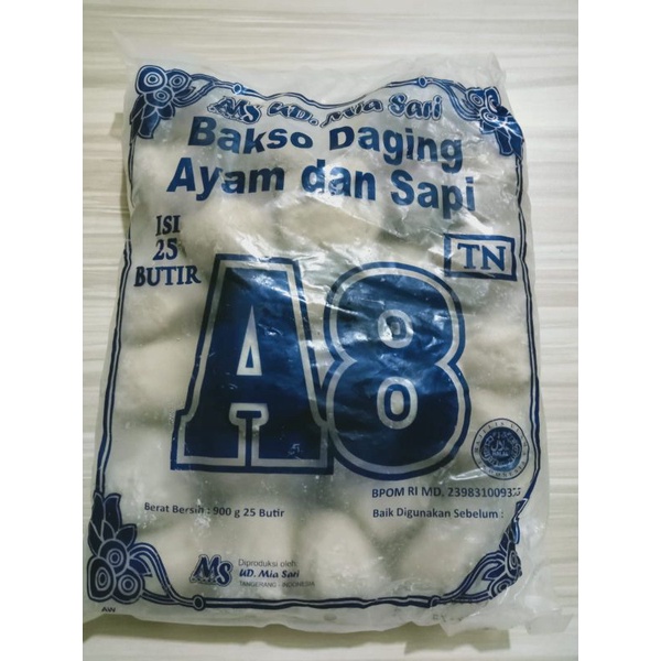

Bakso Daging ayam & sapi A8 Murah