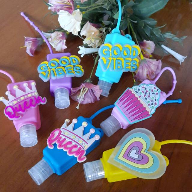 Botol Hand Sanitizer Holder Silikon, Case Hand Sanitizer
