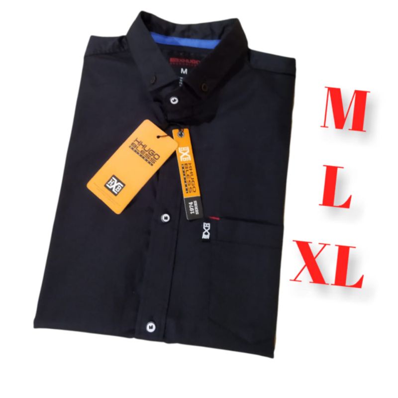 KEMEJA PRIA LENGAN PENDEK ORIGINAL HUGO BLESS// KEMEJA PRIA ORIGINAL// KEMEJA PRIA// KEMEJA COWOK