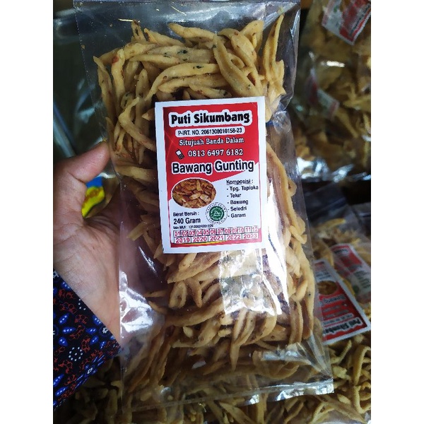 

Kue Bawang Guntiang | GRATIS BUBBLE WRAP