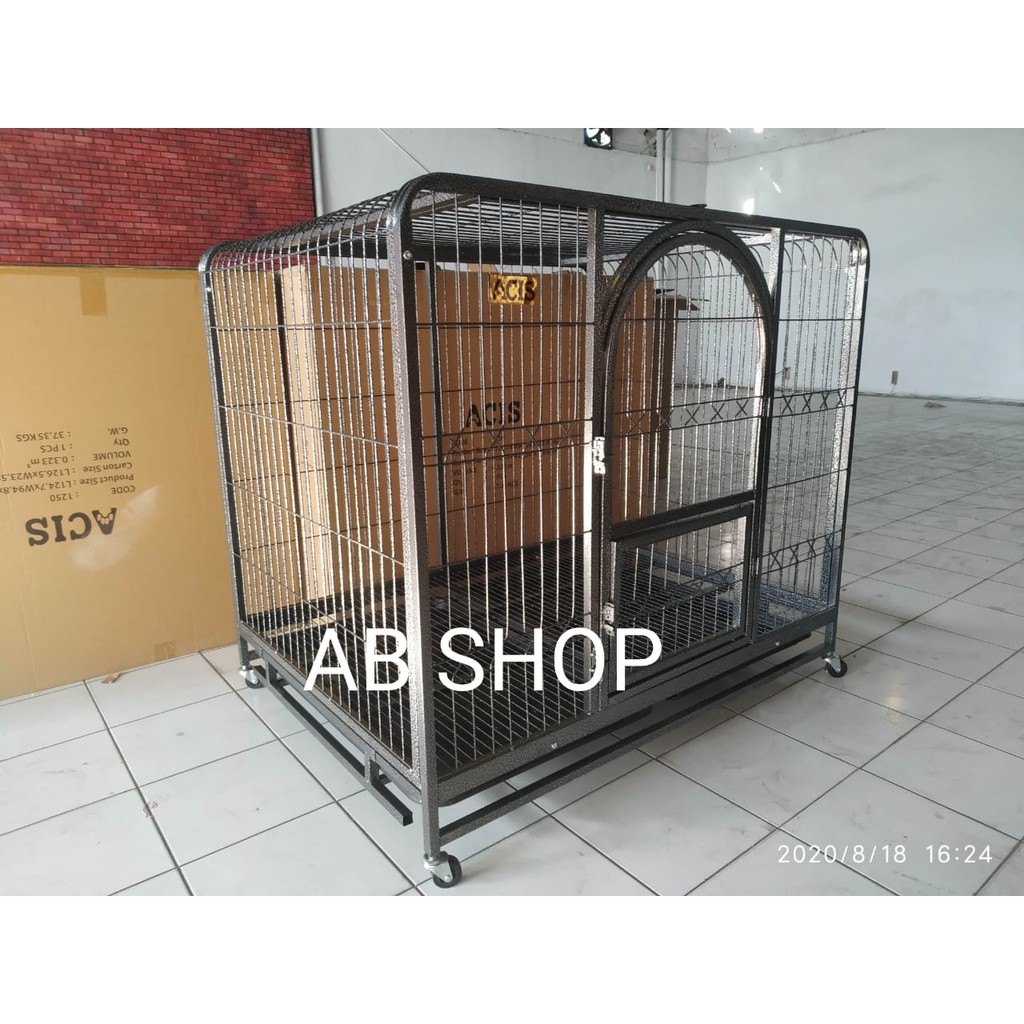 Kandang anjing kucing size 125x95x110cm BESAR kuat kokoh