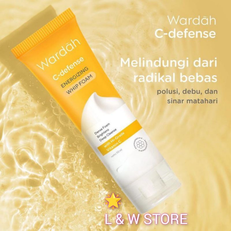 Wardah C-Defense Energizing Whip Foam