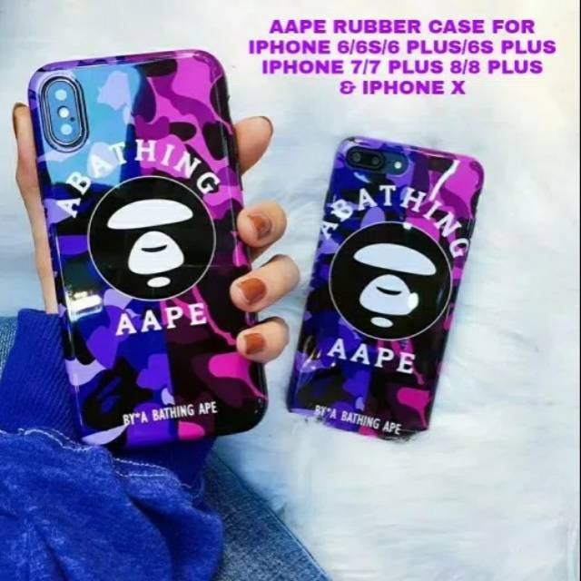 IPHONE X BATHING AAPE BAPE CASE