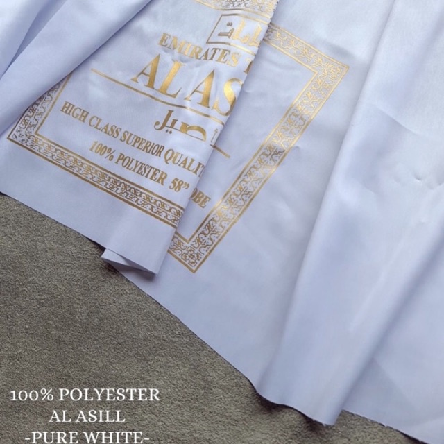 Kain untuk Jubah/Gamis/ Kurta Pakistan/ Baju Koko pria Ikhwan Al-asill Sultan Men Thobe Cotton Premi