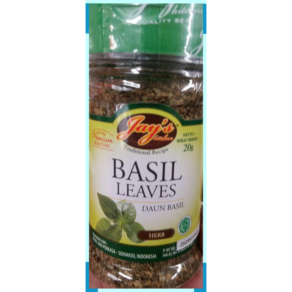 

Jays kitcher | basil leaves | 20 gram