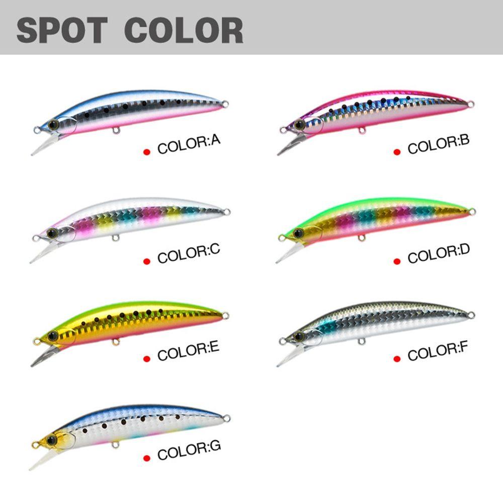 Suyo Umpan Ikan Kecil Tenggelam Multicolor Crankbaits Tackle Umpan Casting Panjang Bermanfaat