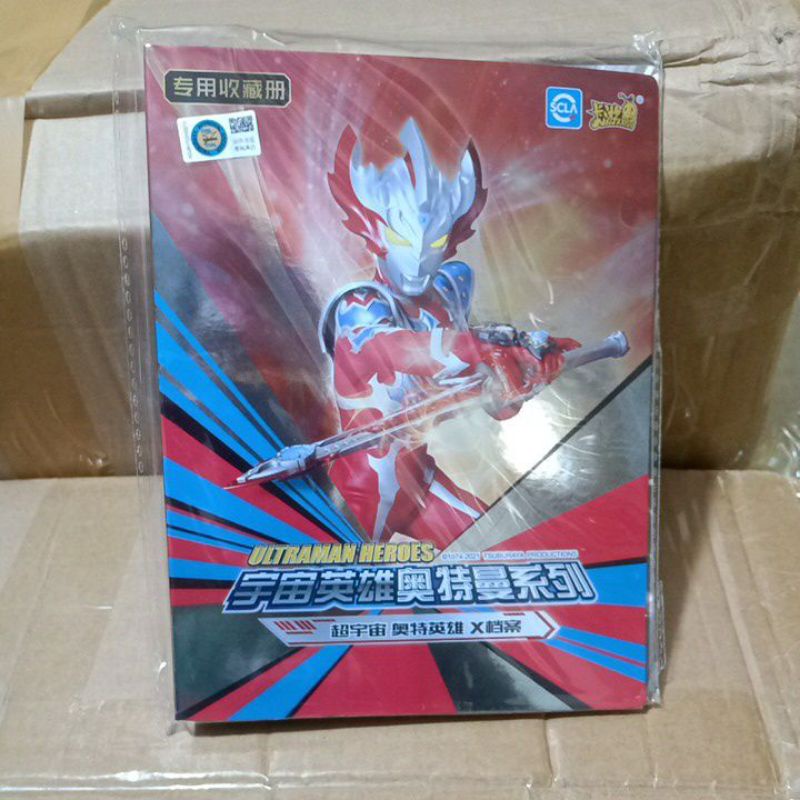 RK Album Kartu Ultraman Mainan Anak