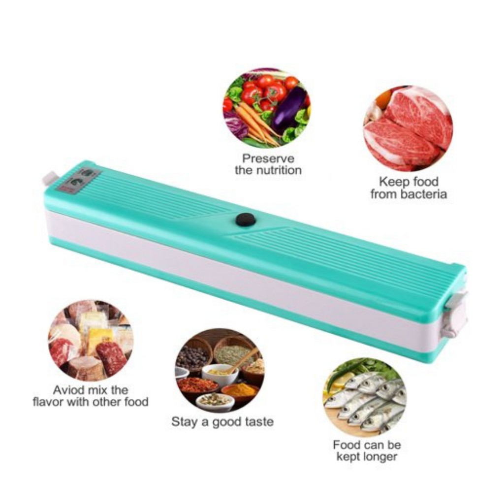 VACUUM SEALER ELEKTRIK ALAT PRES SEGEL MAKANAN GRATIS PLASTIK VACUUM TERBARU