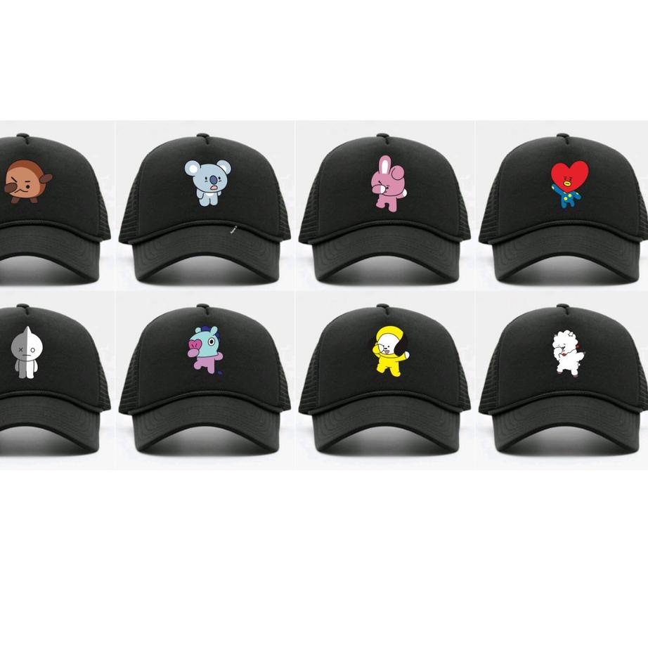 Topi BTS KARAKTER TEAM JIN JIMIN JUNGKOOK V SUGA JHOPE RAPMONSTER €➲ 71[strip]