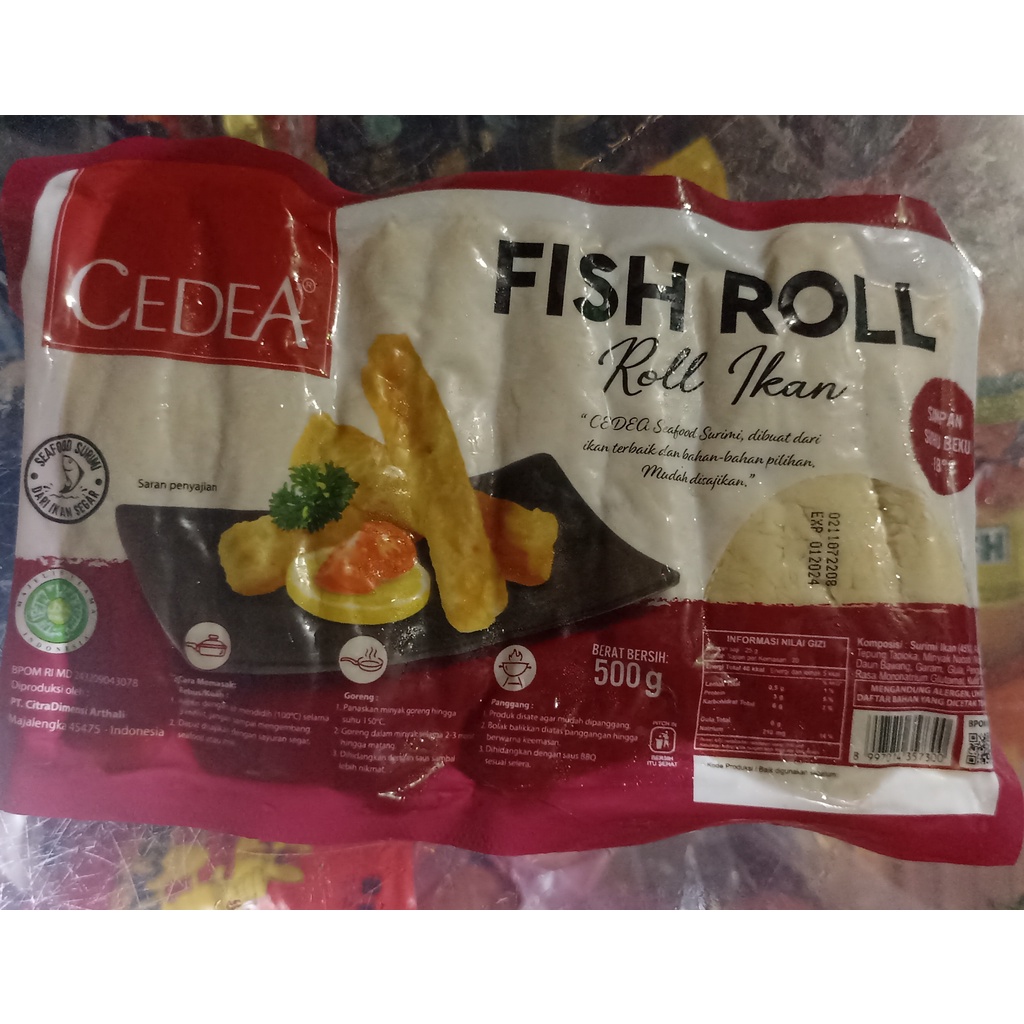 

Cedea Fishroll Ikan Original 500gram