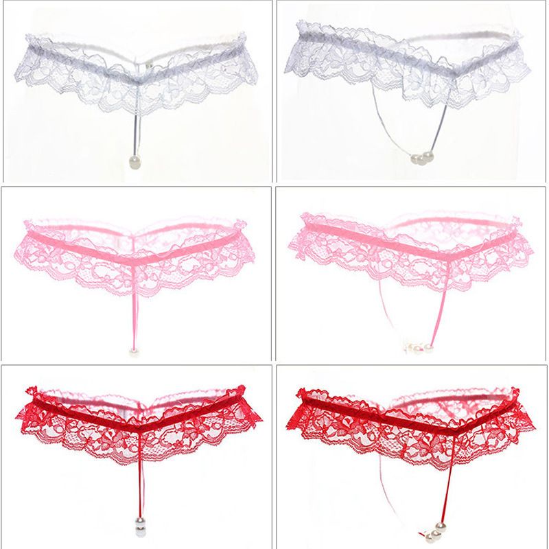 Celana Dalam Wanita Sexy Mutiara Pearl G-String Lingerie