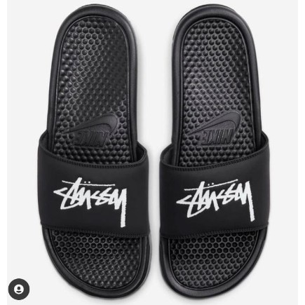 SANDAL PRIA WANITA Niike Benassi X Stussy Sendal Pria Slide