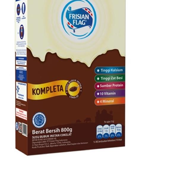 

✾ Frisian Flag Kompleta Coklat 800 gr ✽