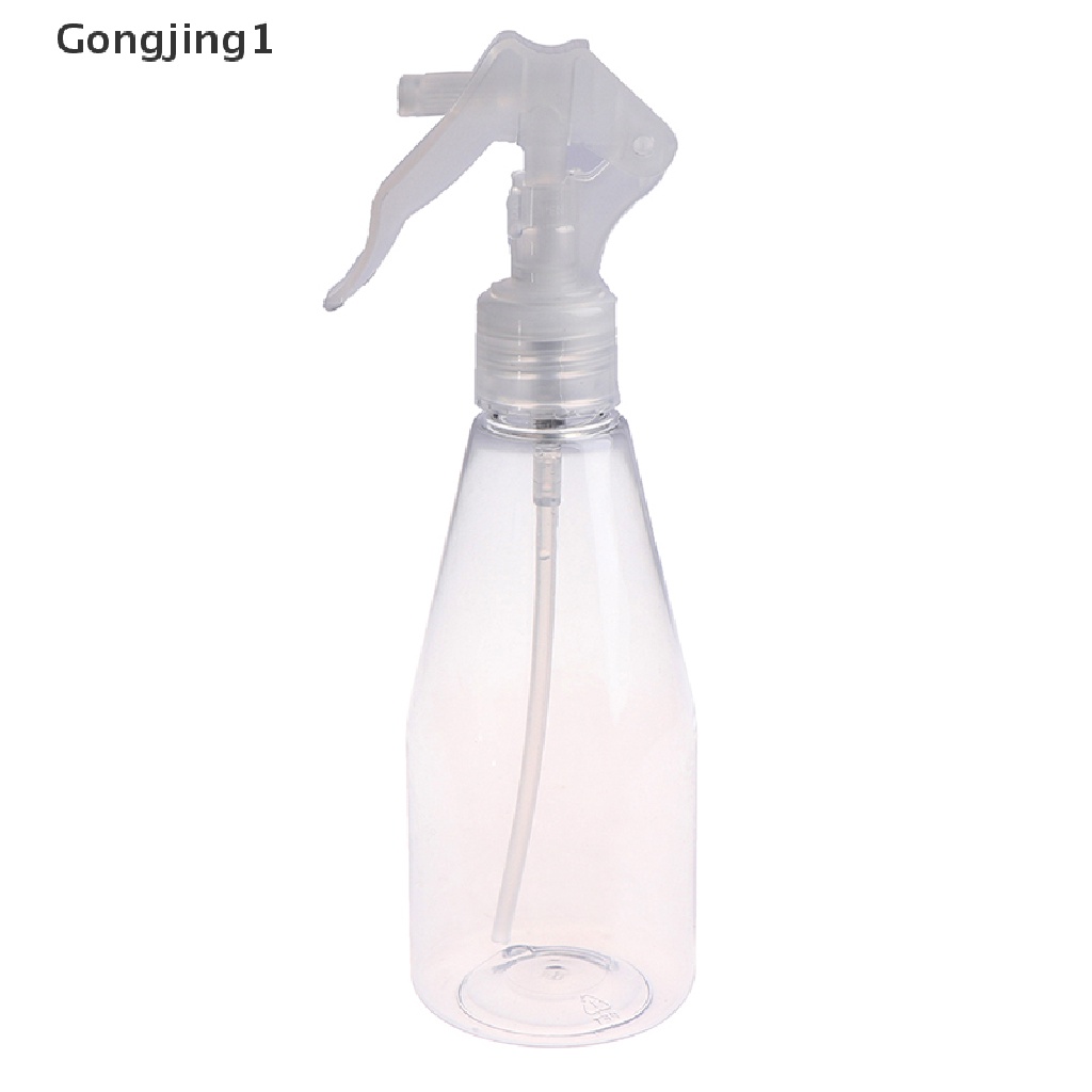 Gongjing1 Botol Spray Kosong Mini 200ml Bahan Plastik Transparan