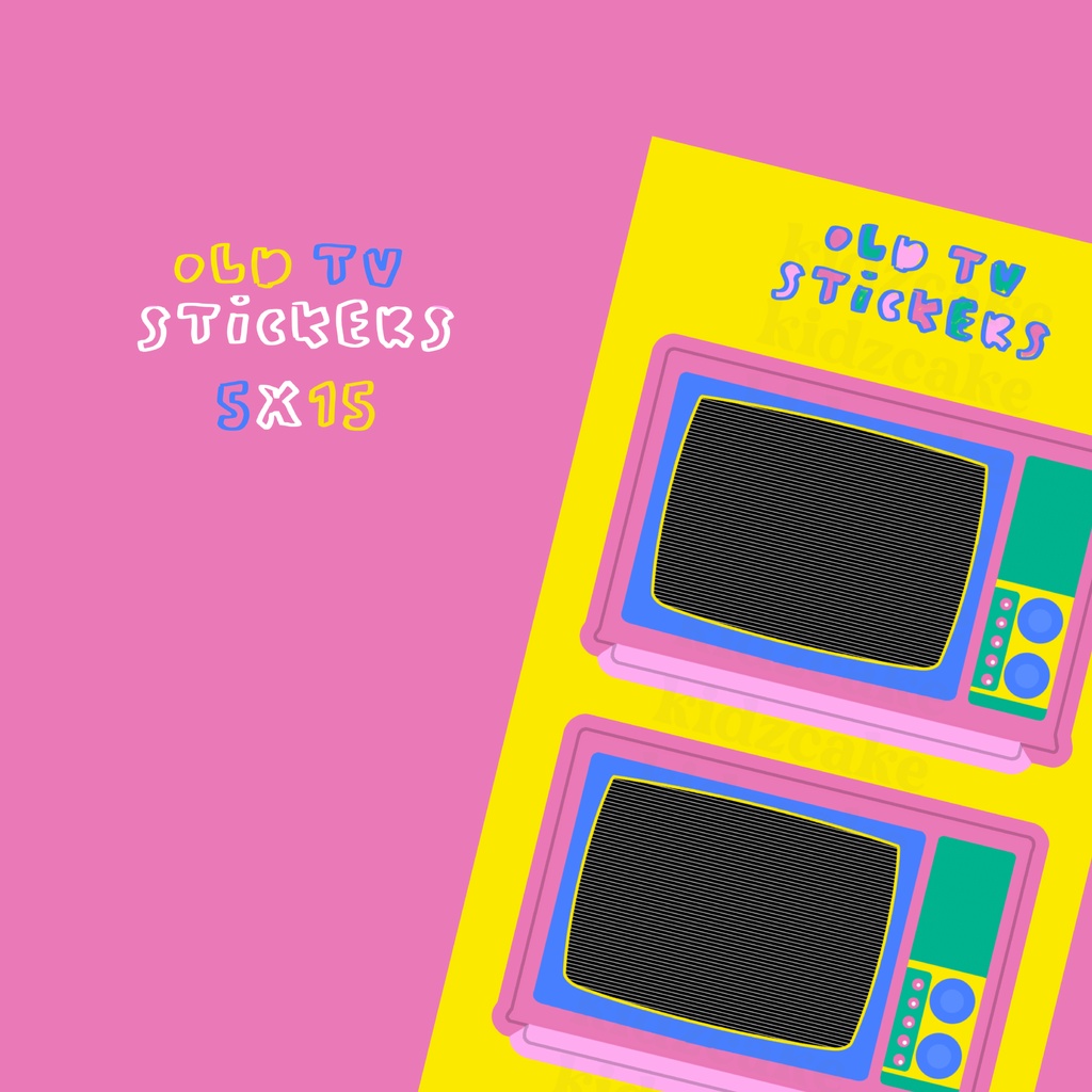 

kidzcake | old tv sticker (frame)