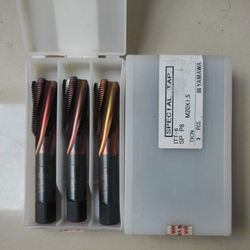 Tap mesin M20x1.5 YAMAWA 3 PCS