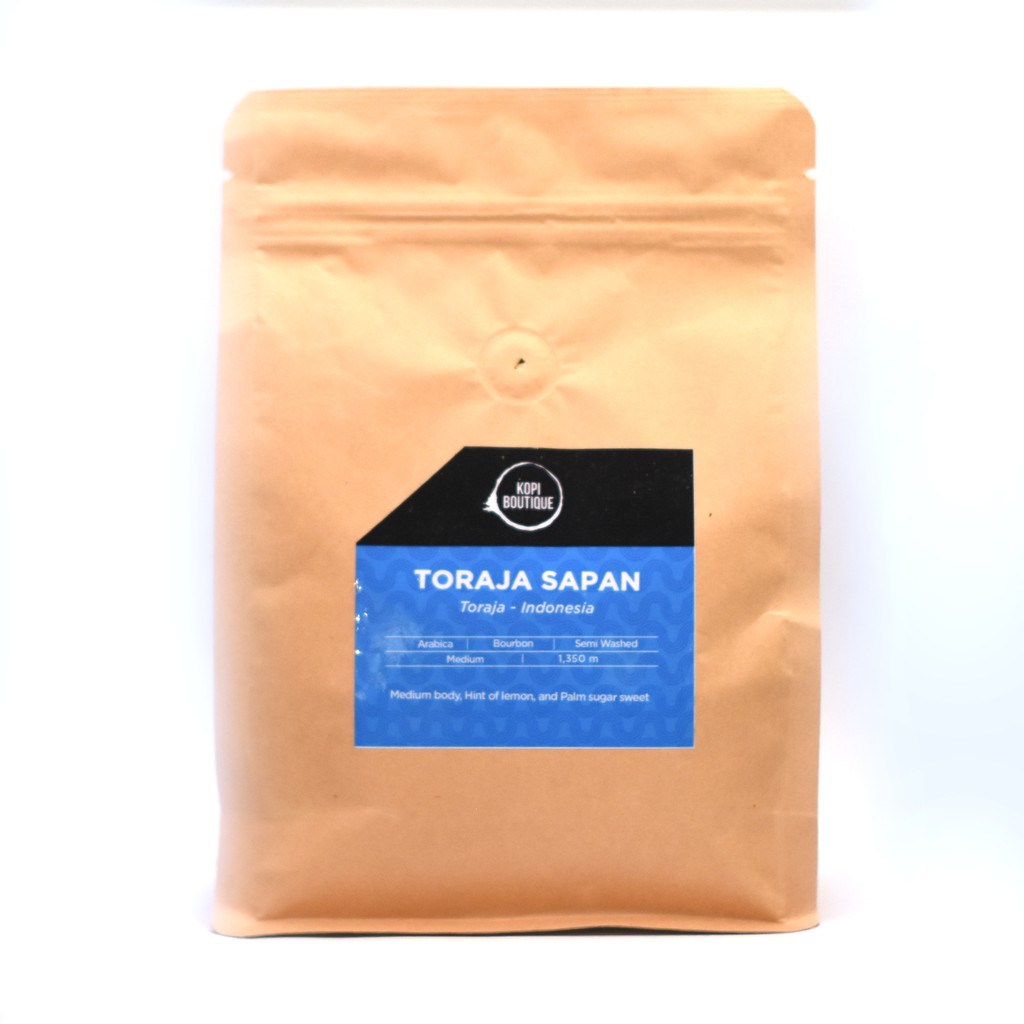 

Kopi Arabica Toraja Sapan Sulawesi 250gr