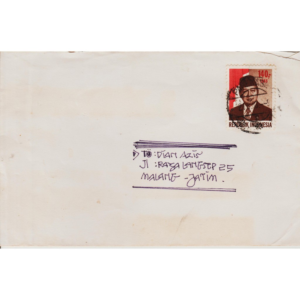 

Perangko Filateli L69 - Indonesia Cover To Malang
