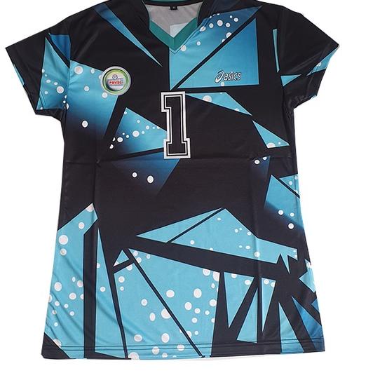 Siap Kirim.. Baju atasan bola voli putri full printing murah