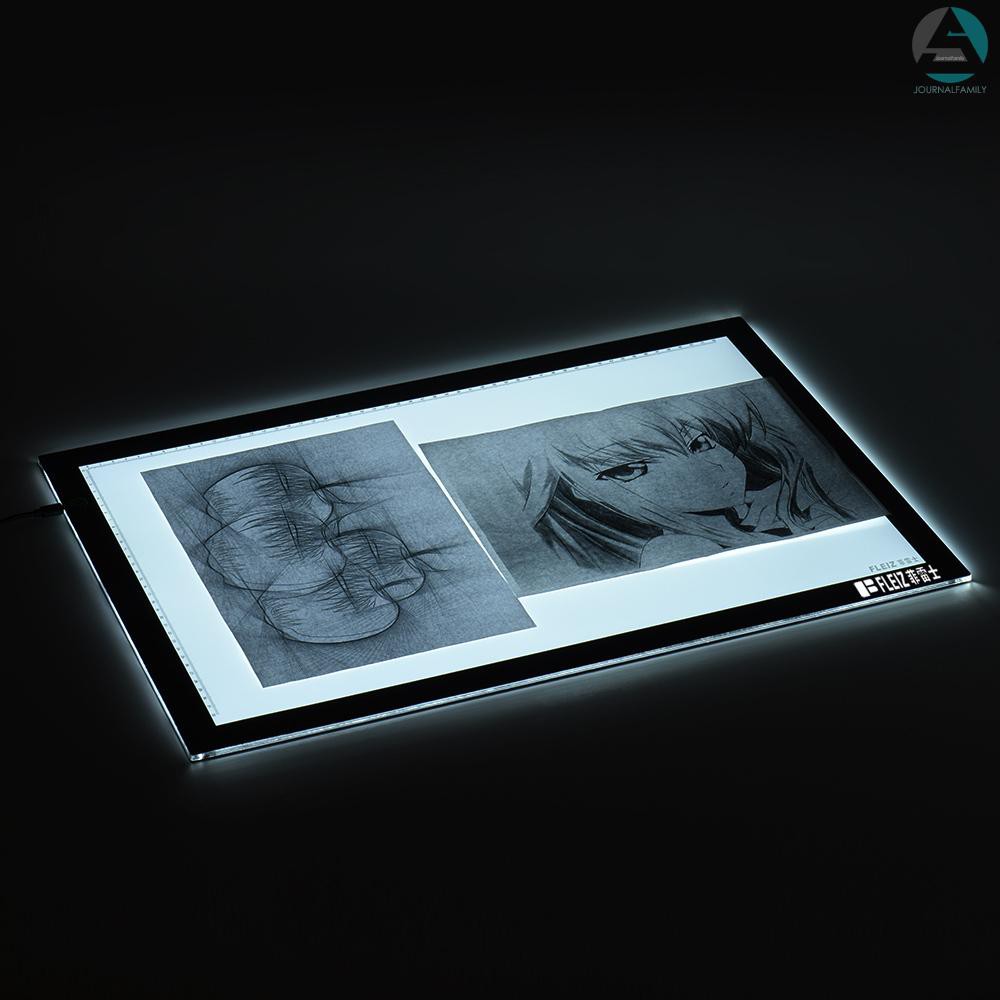 Papan Tracing Gambar Sketsa Tato Sketsa Arsitektur Kaligrafi Ukuran A2 Dengan Lampu Led