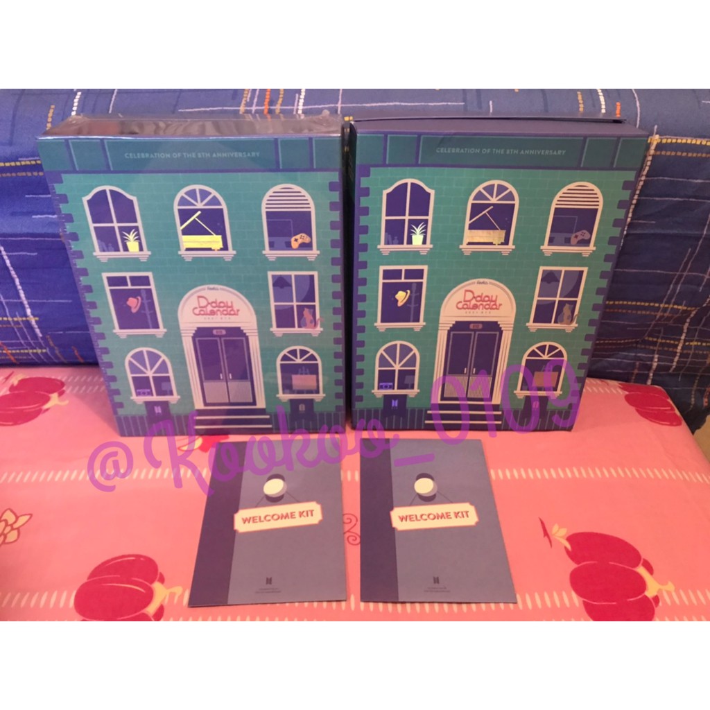 [READY STOCK] SHARING BTS 8TH FESTA D-DAY CALENDAR 2021