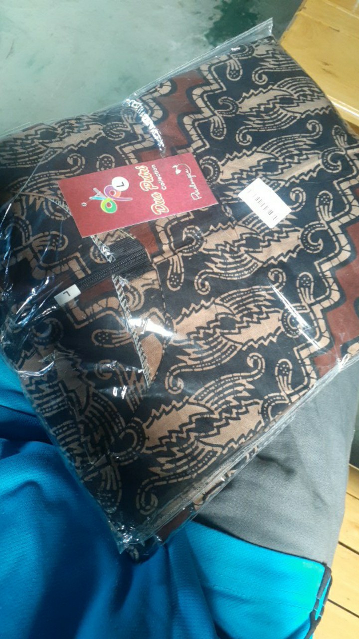 Batik Dolby Dolbi Dobby Doby Tenun Sutra Tulis Katun Atbm Baron Atasan Batik Wanita Sogan Srg308