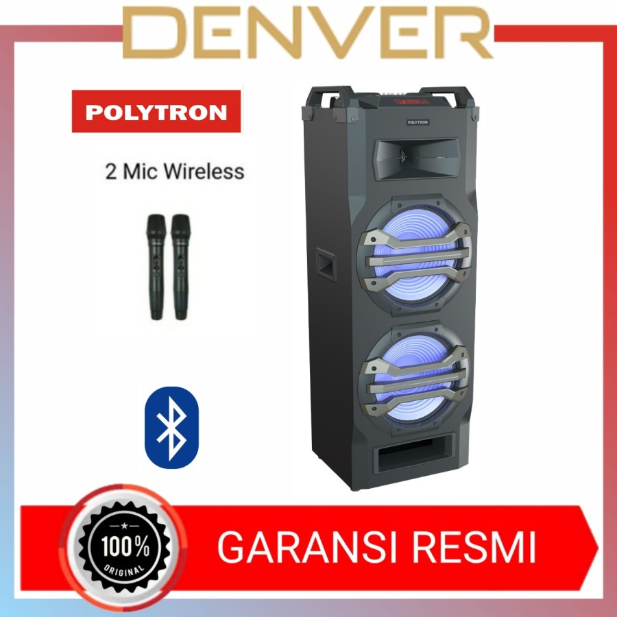 POLYTRON PORTABLE SPEAKER PTS2K25/PTS 2K25 Bluetotth