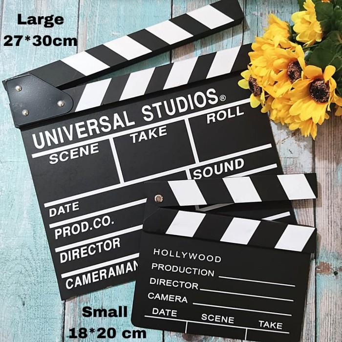

Nov | Clapper Board Hollywood Universal | Papan Take Film Sutradara Action
