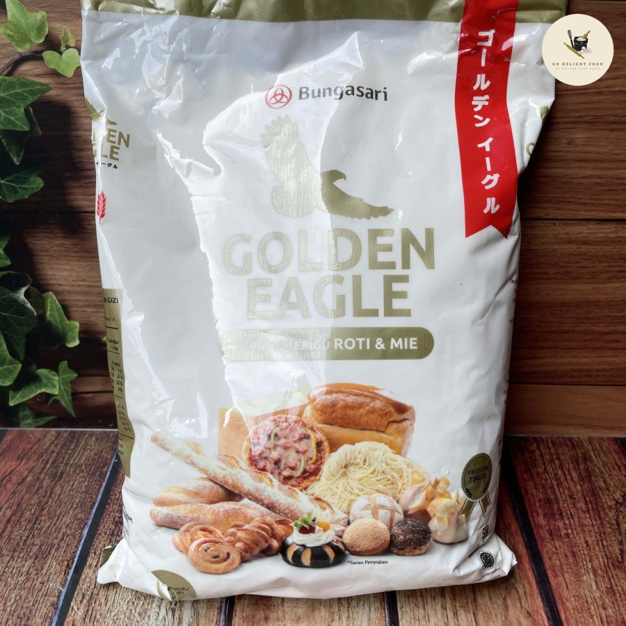 

Golden Eagle Tepung Terigu Roti & Mie (PROTEIN TINGGI)