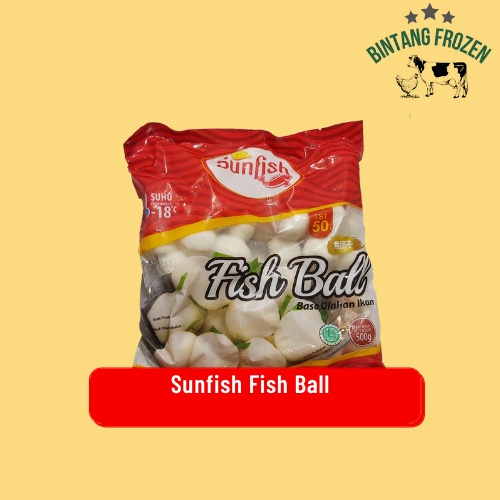 

Sunfish Fish Ball 500gr, Bakso Ikan murah dan enak, Olahan Ikan