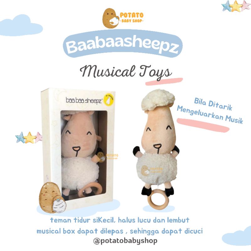 Baabaasheepz Musical Toys - Boneka musik babasheep