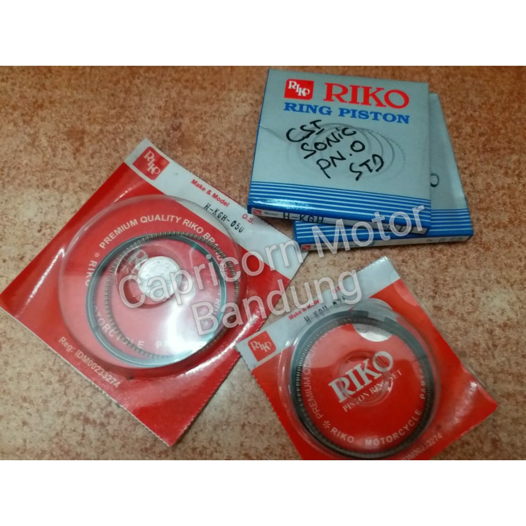 Ring Piston Seher SONIC 125 CS1 RIKO oversize STD 25 50 75 100