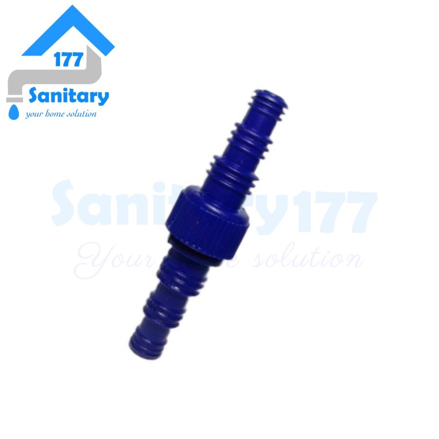 Sambungan Selang air Universal MURAH PVC V13 -Sambungan Nepel Hose Selang air ukuran 1/2 3/4 5/8 inch