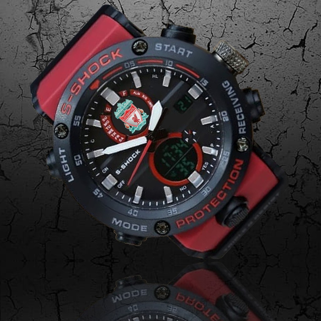 (WATER RESIST) Jam Tangan LIVERPOOL DT - EXCLUSIVE